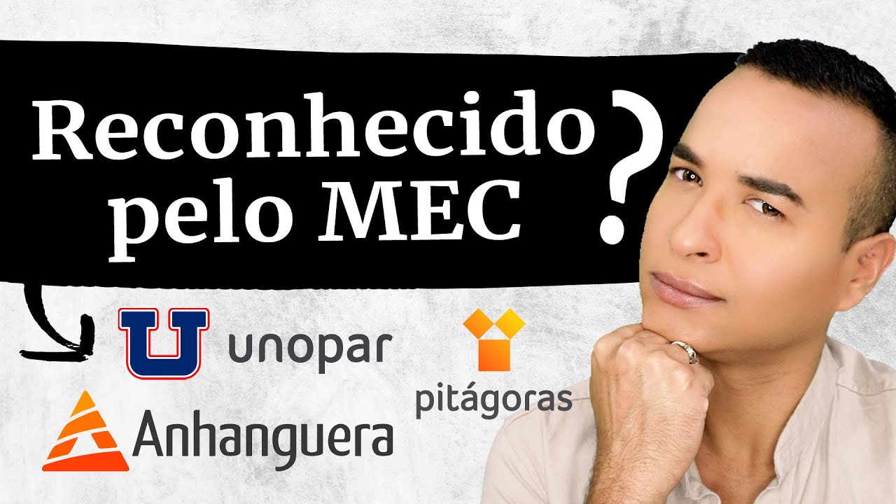 Os cursos EAD da Universidade Pitágoras Unopar Anhanguera são RECONHECIDOS pelo MEC?