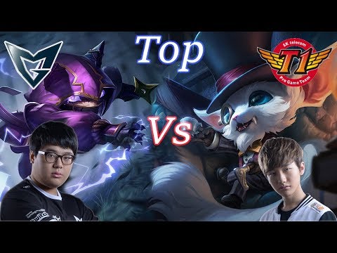 SSG Cuvee Kennen Vs SKT T1 Peanut Gnar Patch 7.22