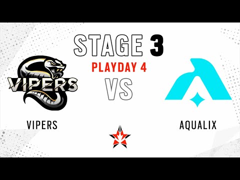 Vipers vs Aqualix // NA Challenger League - Stage 3 - Playday 4