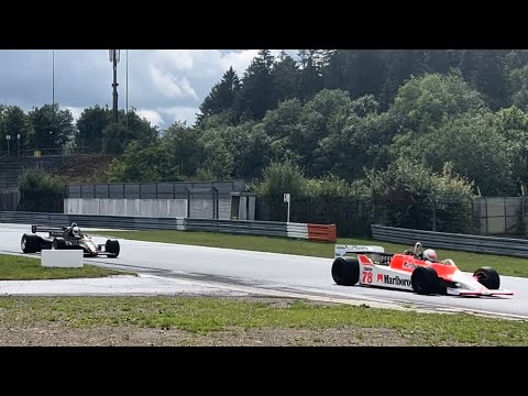 Formel 1 Einführungsrunde Rennen 1 Belmot Oldtimer Grand Prix Nürburgring 