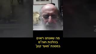 הלכות חול המועד בצבא