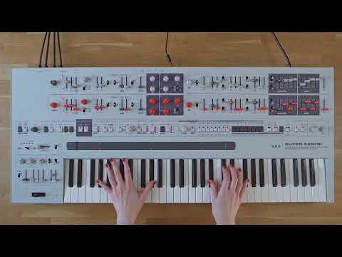 UDO Super Gemini - Factory Sounds Demonstration by Hazel Mills