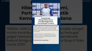 Cristiano Ronaldo Minim Kontribusi, Portugal Ditahan Imbang Demokratik Rakyat Kongo 1-1