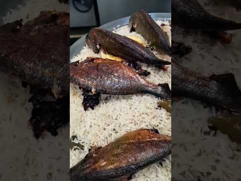 Peixe supremo com arroz mashkool #food