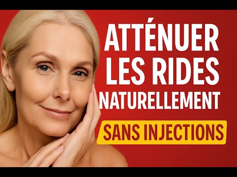 atténuer les rides sans injection