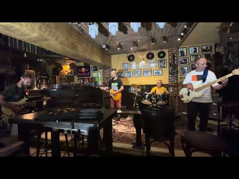 Blues  jam back at the house