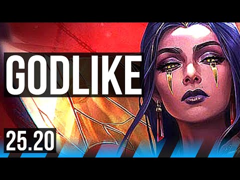 LEBLANC vs AKALI (MID) | 7/0/8, Godlike | KR Grandmaster | 25.20