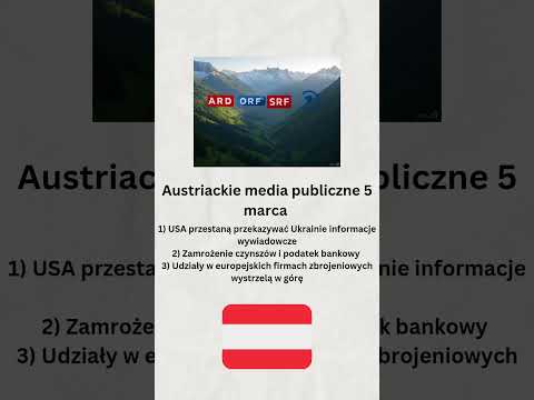 Austriackie media publiczne 5 marca