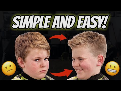 Super Easy Boys Haircut Tutorial ✂️ How To Cut Hair at Home