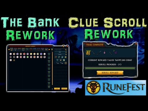 The Bank rework and Clue Scroll rework - RuneFest 2016!