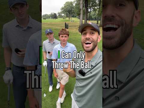 Throwing The Ball Vs. 60 Degree Wedge Vs. Playing Normal. Who Wins?! #golf