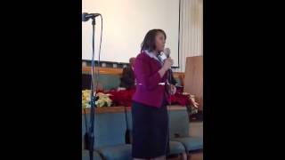 Nickole Semakula Sings Open Up My Heart, Michael A. Williams on piano