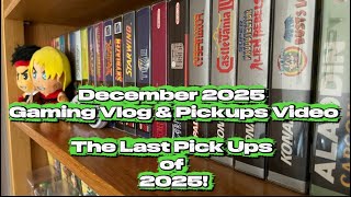December 2025  #gaming #vlog & pickups #videogames #retrogaming  #gamingchannel 
