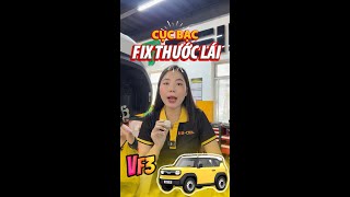 Permanently fix VF3 steering rack noise at CarQuickService.vn | XEX Group Official