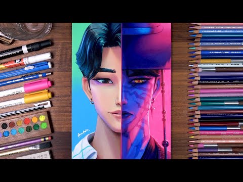 Drawing SAjA Boys: Jinu - KPop Demon Hunters - YouTube
