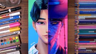 Drawing SAjA Boys: Jinu - KPop Demon Hunters