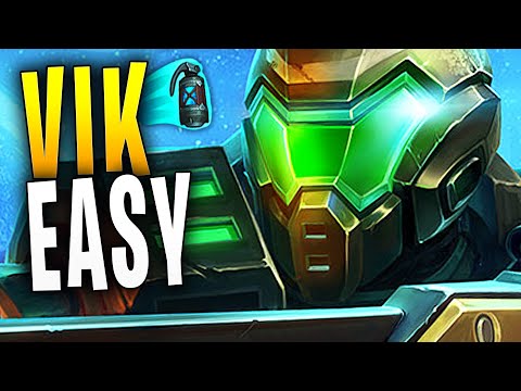 Viktor Damage With No Effort - Paladins