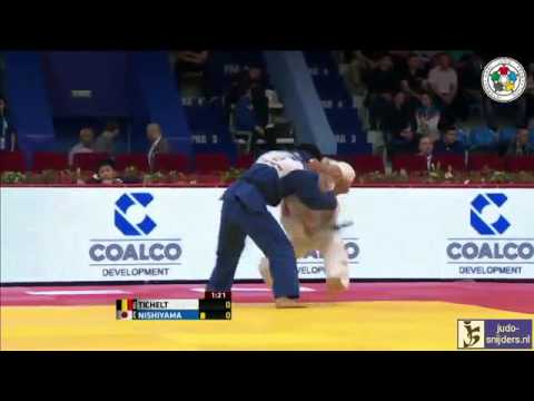 Judo 2013 World Masters Tyumen: van Tichelt (BEL) - Nishiyama (JPN) [-73kg]