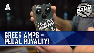 Video thumbnail for Greer Amps - Royal Velvet Drive & Pre - NAMM 2020 by Andertons Music Co