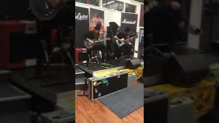 Lost society - I am the antidote solo live Musikantti guitar clinic 18.11.2016