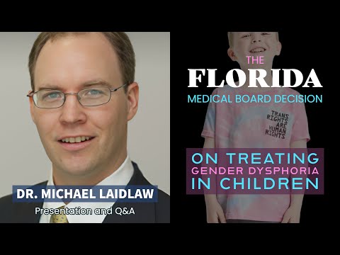 Dr. Michael Laidlaw voor de Florida Medical Board — presentatie en vragen