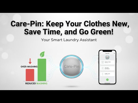 Care-Pin: Keep Your Clothes New, Save Time, and Go Green!🤯#gadgests#smartgadgets#viralvideos#tech#ai