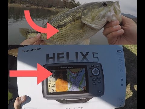 Humminbird Helix 5 DI GPS Install ft. BIG CHATUGE SPOTTED BASS