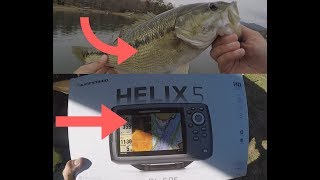 Humminbird helix 5 g2 chirp di gps
