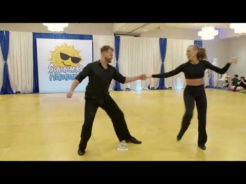 Trenten Jackson and Haley Hauglum - 1st place Rising Star - Summer Hummer 2025