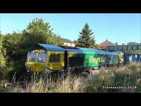 Freightliner Class 66 No. 66528 on  6F33 Bredbury - Runcorn F.L on 24.09.18 - HD