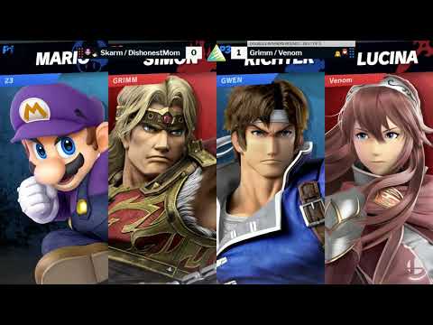 Ascension IV Doubles WR1   Grimm&Venom Red vs Skarm&DishonestMom Blue