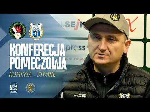 Konferencja po meczu Rominta Gołdap - Stomil Olsztyn 1:3 (27.09.2025 r.)