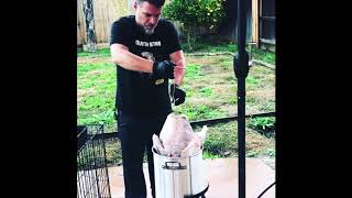 The Best Way To Deep Fry A Turkey In Peanut Oil For Any Holiday.