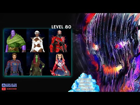 WHO IS THE BEST LEVEL 80 FOR GBR : DORMAMU ? |  6 CHARACTER COMPETE EACH OTHER | Marvel Future Fight
