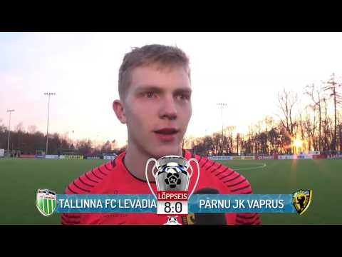 9. voor 2017: Tallinna FC Levadia - Pärnu JK Vaprus 8:0 (3:0) Vainu intervjuu