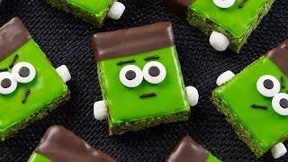 Monster Rice Krispies Treats w/ my Sister!
