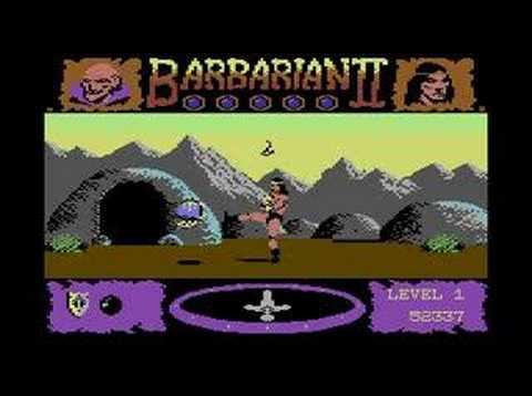 C64 Longplay - Barbarian 2 (part 1/2)