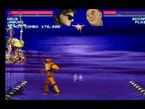 One Must Fall 2097, fighting Shirro w/ Jaguar