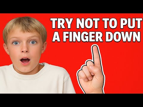 Try Not To Put A Finger Down! 😂 Ted Rush EDITION