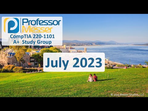 Professor Messer s 220 1101 A Study Group December 2023