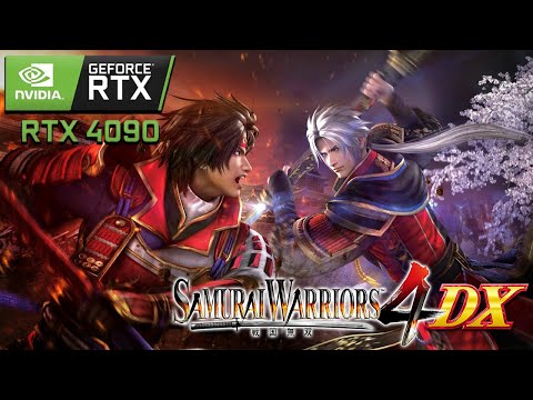 Samurai Warriors 4 DX (PC/RTX 4090) First Hour of Gameplay [4K 60FPS]