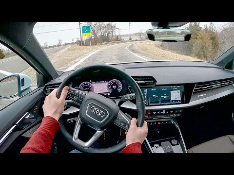 2022 Audi A3 40 - POV Test Drive (Binaural Audio)