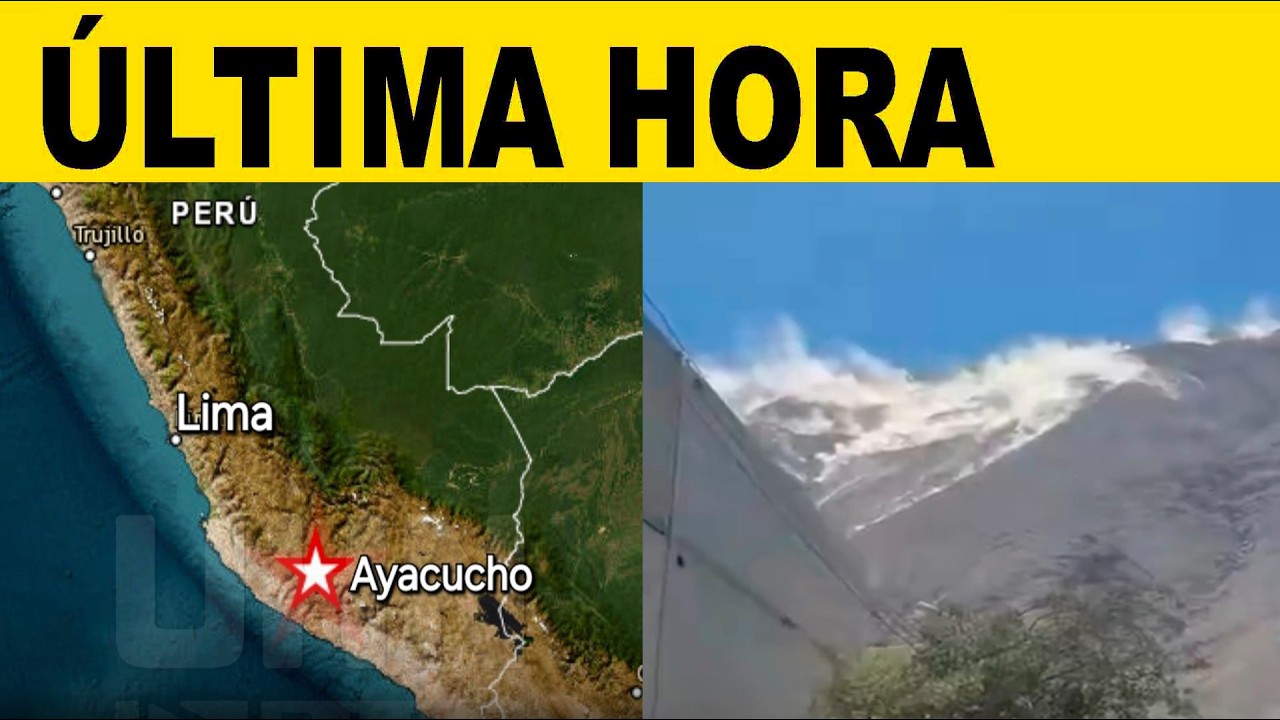 ÚLTIMA HORA: TERREMOTO M7.2 SACUDE PERÚ