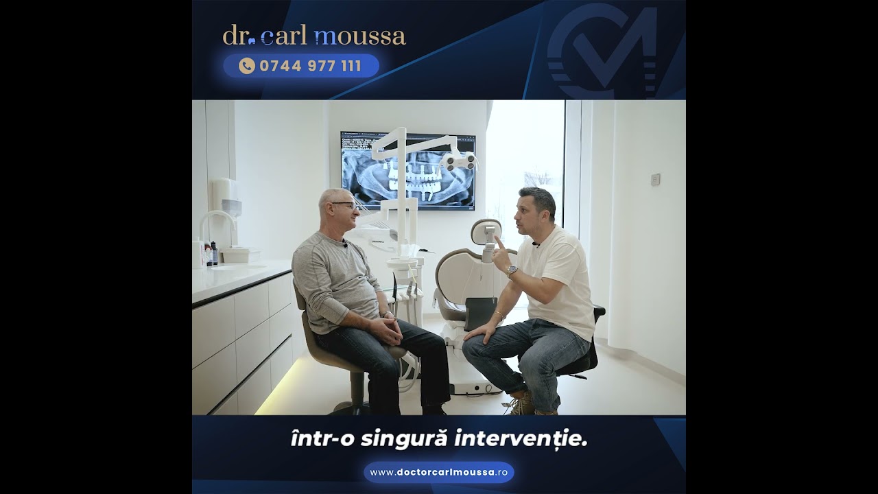 Transformare totală după 10</br> implanturi dentare – Rezultate </br>spectaculoase într-o singură intervenție!