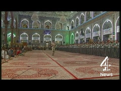 Defending Iraq's holy city