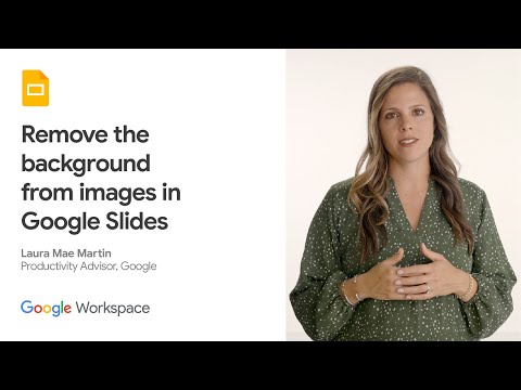 How to remove background from images in Google Slides