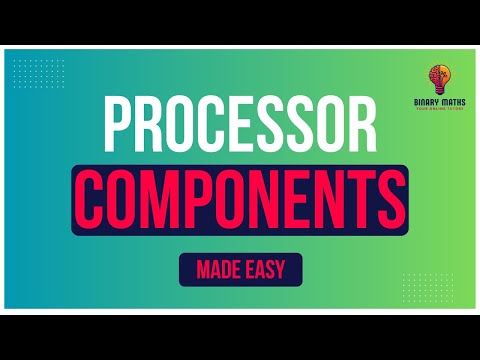 Components of a Computer and Their Uses | 1.1 Processor Components