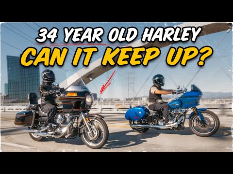 Can A 34 Year Old Harley Keep Up With A Brand-New 2025 Bike? - Vlog 230