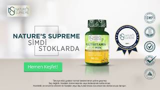 Nature's Supreme Multivitamin For Men Ürününü Keşfedin!