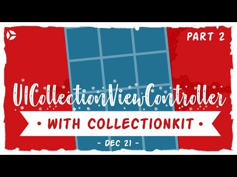 UICollectionViewController programatically with CollectionKit in Xcode 10, Swift 4.2 and iOS12